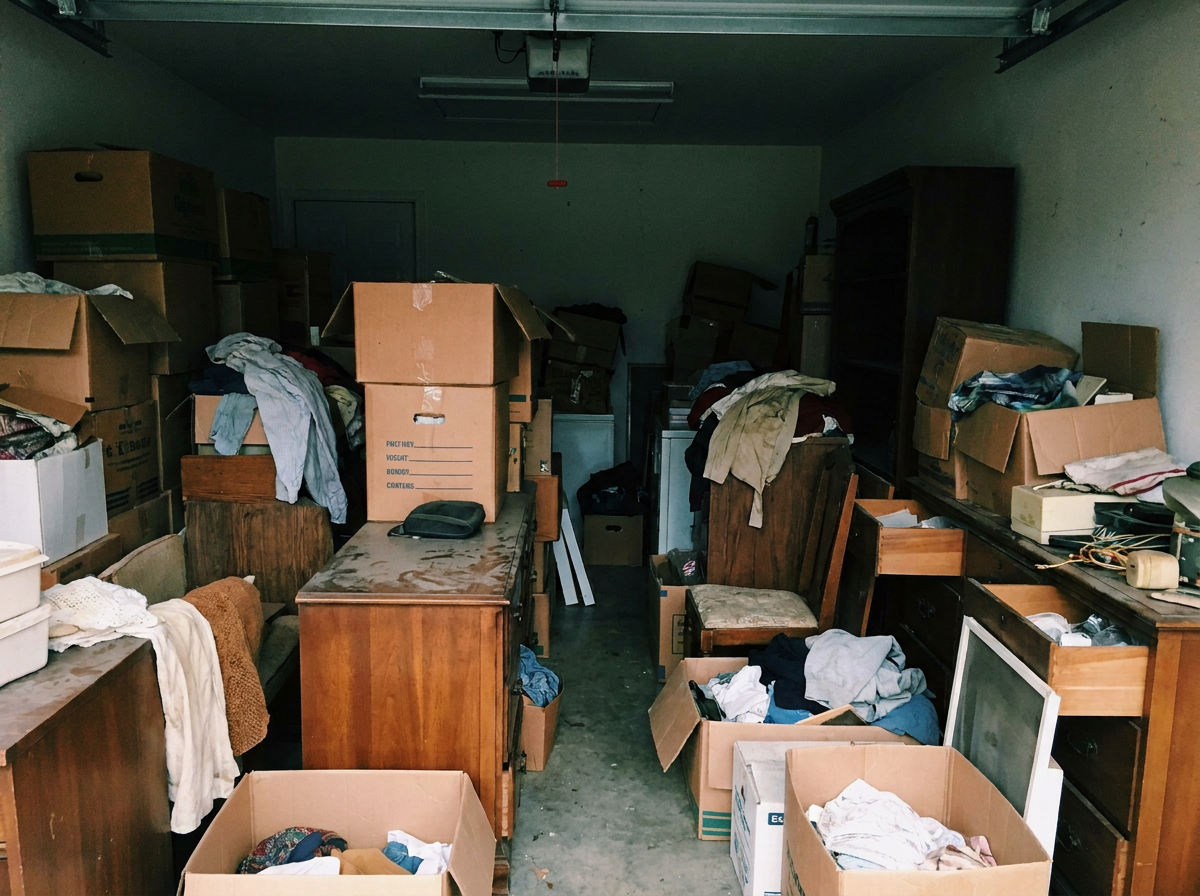 Home before estate cleanout