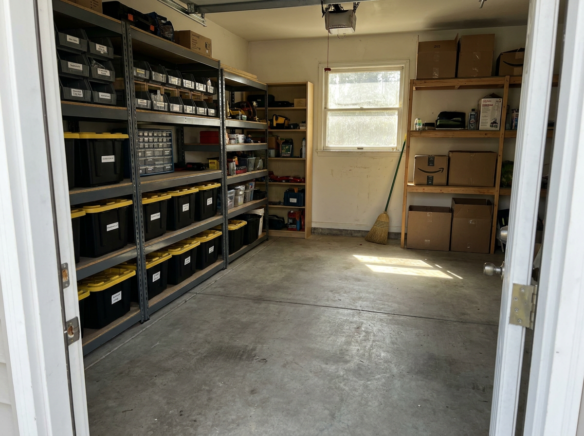 Storage space cleared after cleanout